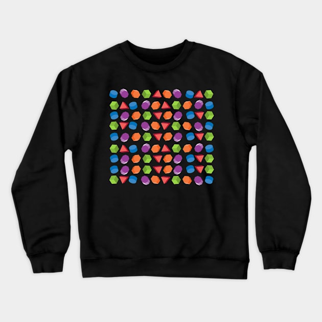 Geometric pattern Crewneck Sweatshirt by melcu